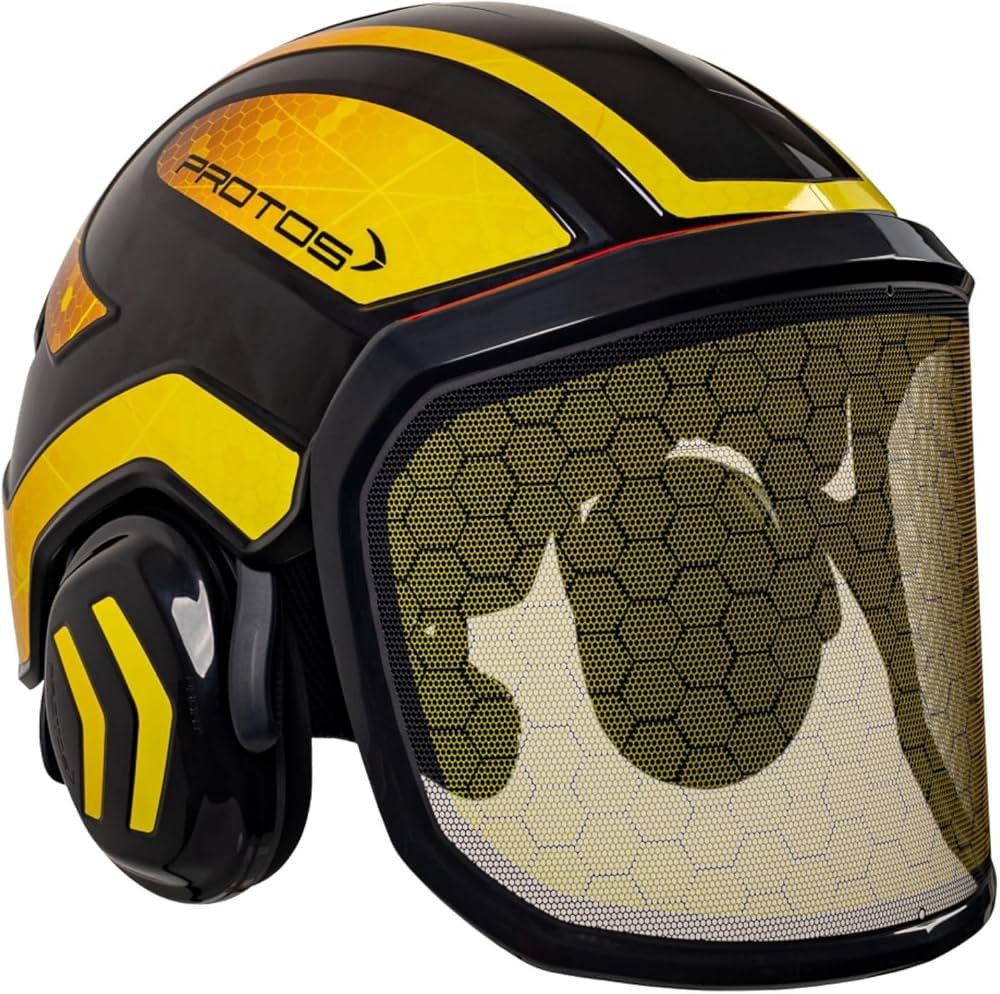Amazon.com : Protos Integral Arborist Helmet - The Beekeeper