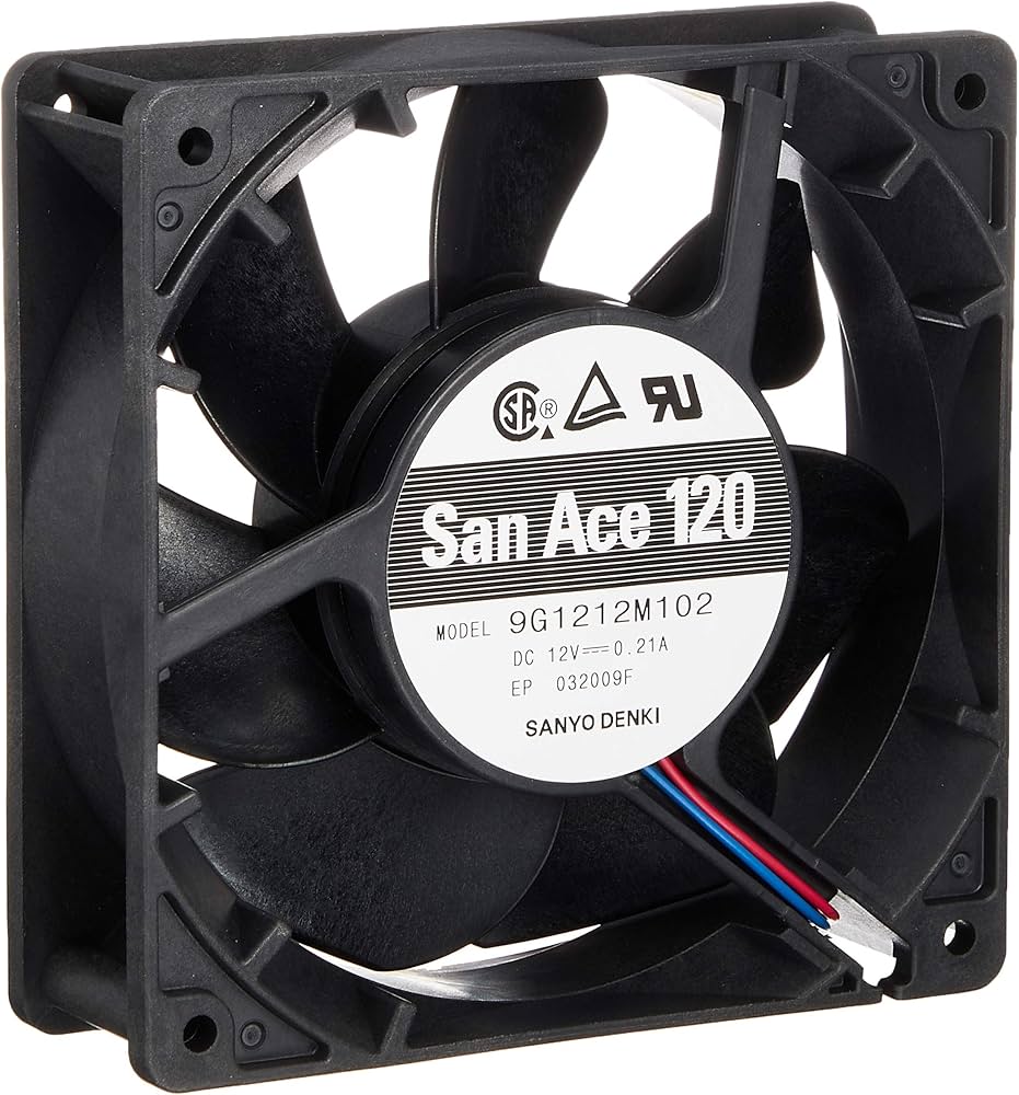 Amazon | 山洋電気 DCファン San Ace 120 タイプ : 9G 12V 最大風量