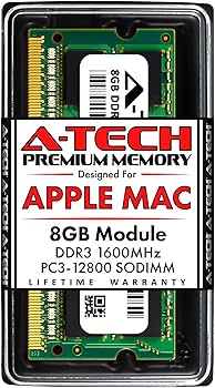 A-Tech 8GB RAM for Apple MacBook Pro (Mid 2012), iMac (Late 2012