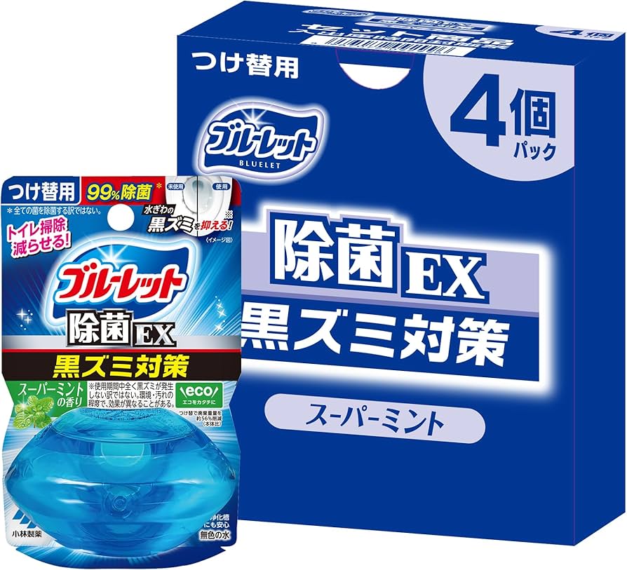 Amazon.co.jp: ブルーレット 【まとめ買い】液体おくだけ除菌EX つけ替