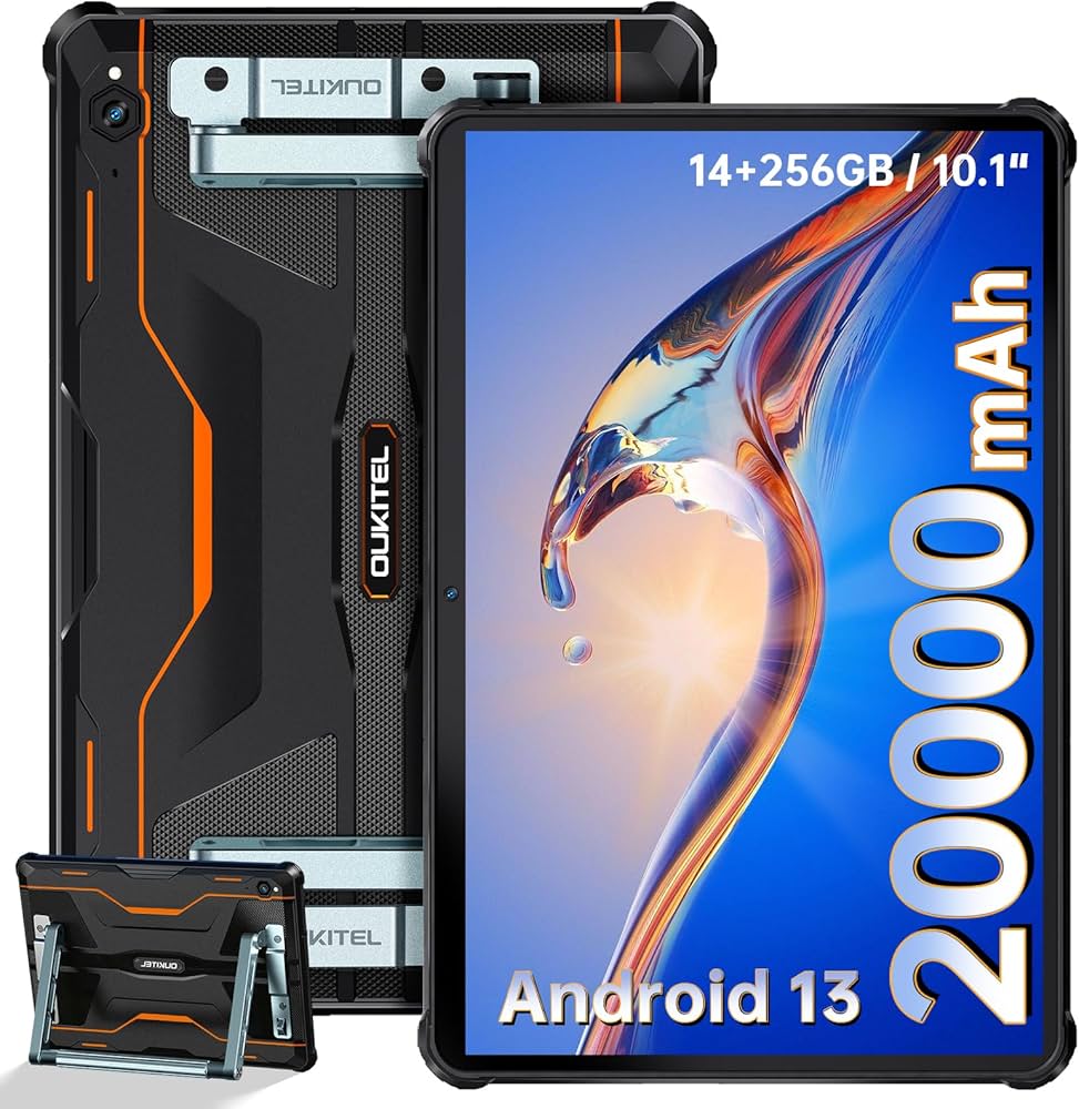 Amazon.co.jp: 2023 OUKITEL RT6 防水タブレット 20000mAh大型