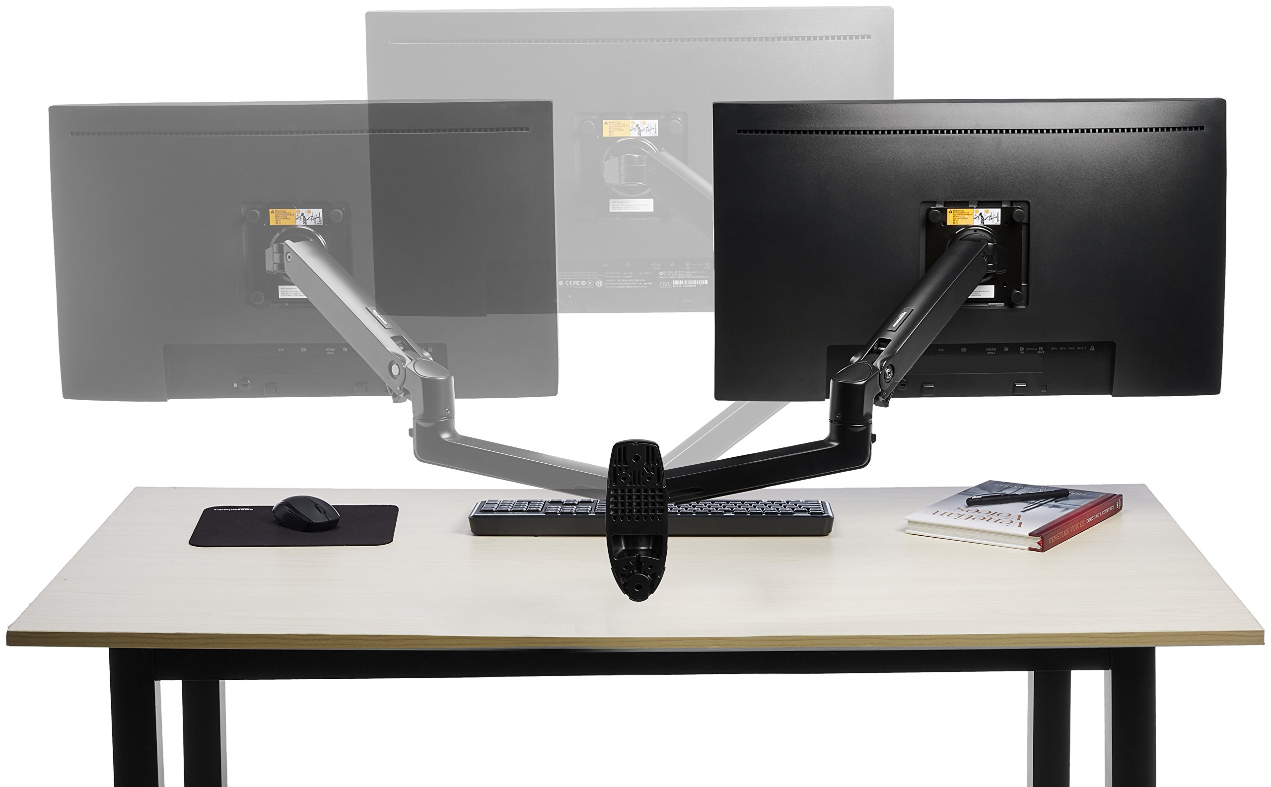 Amazon.co.jp: Amazonベーシック モニタースタンド 壁取付式