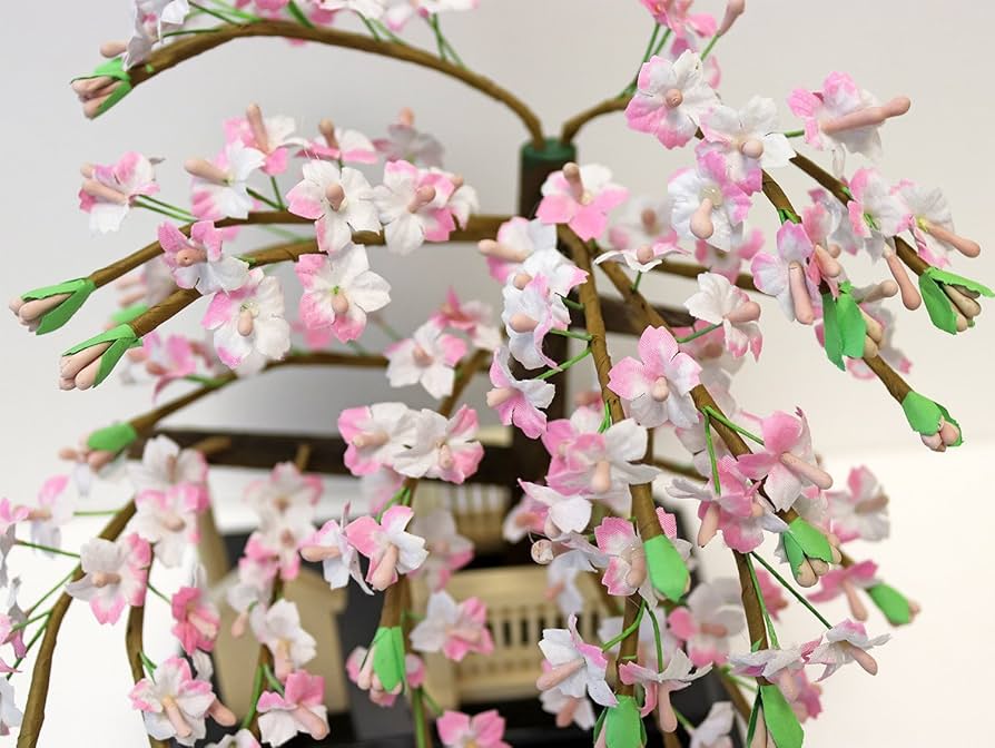 Amazon | ひな人形用道具 桜橘 右近・左近 小 W15.5×D10.5×H20