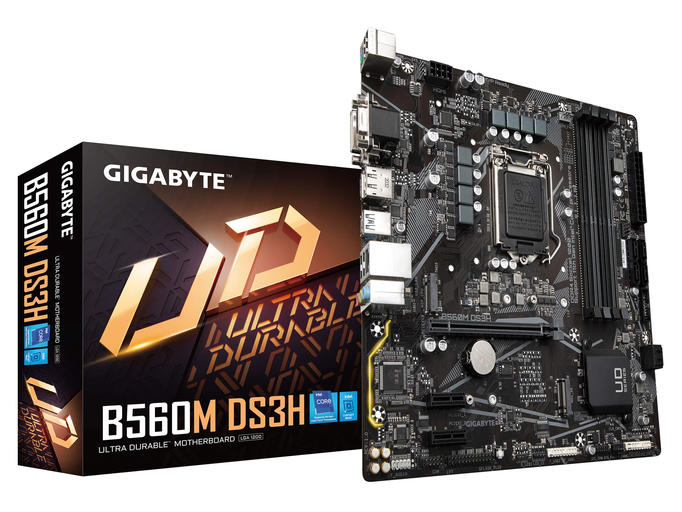 Amazon | GIGABYTE B560M DS3H (LGA 1200/ Intel/ B560/ Micro-ATX
