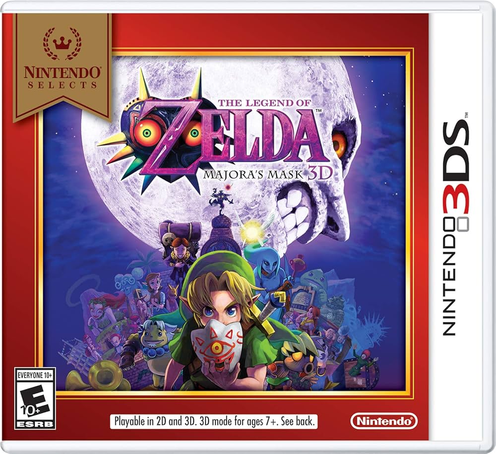 Amazon.com: Nintendo Selects: The Legend of Zelda: Majora's Mask