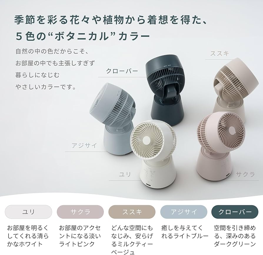 Amazon | 【シロカ公式ストア限定モデル】3D サーキュレーター