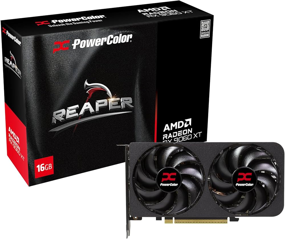 Amazon | Power Color AMD Radeon RX9060XT 搭載 グラフィックボード