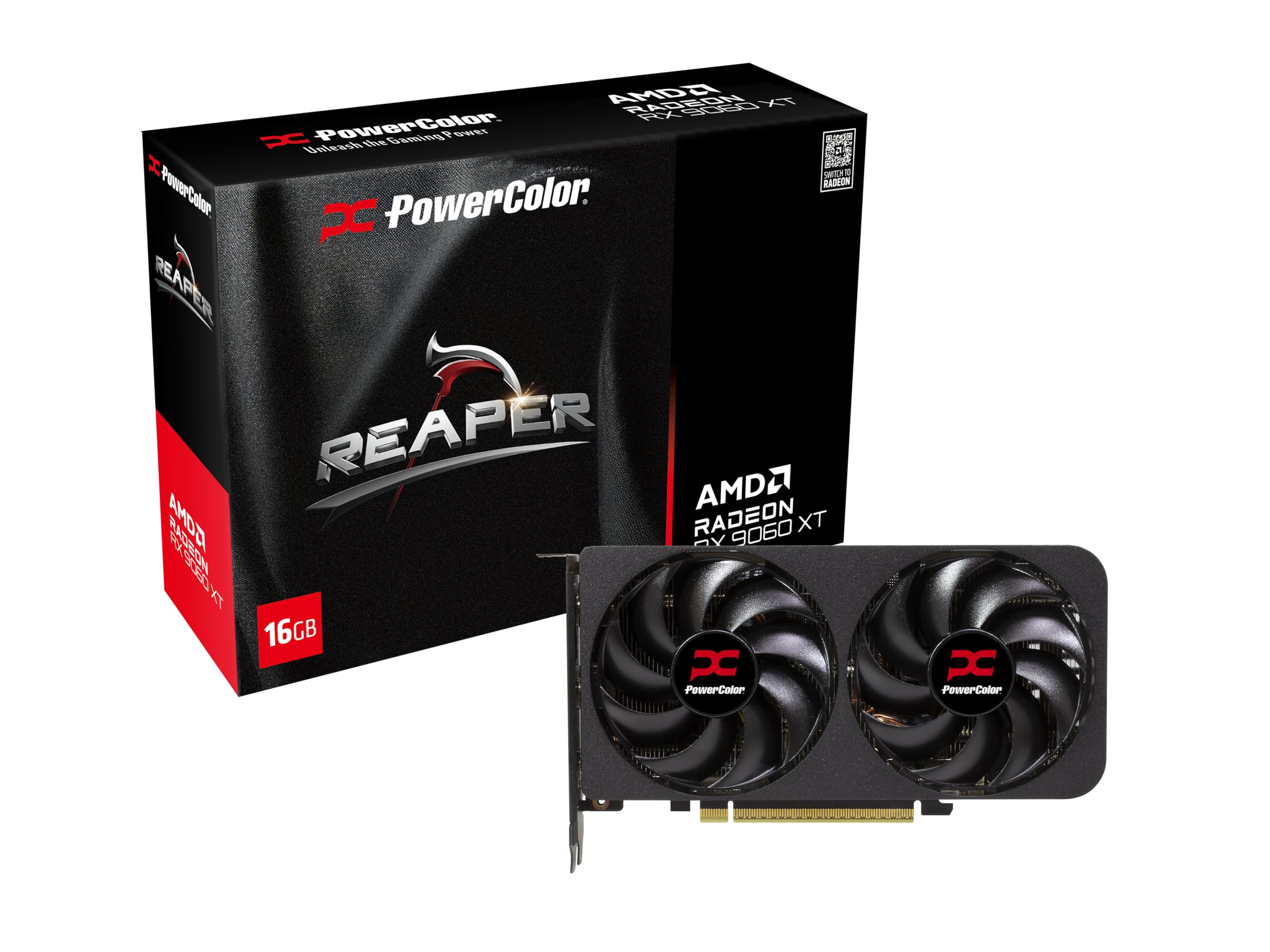 Amazon.com: PowerColor Reaper AMD Radeon RX 9060 XT 16GB GDDR6