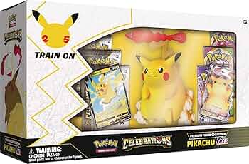 Amazon.com: Pokemon TCG: Celebrations Premium Figure Collection