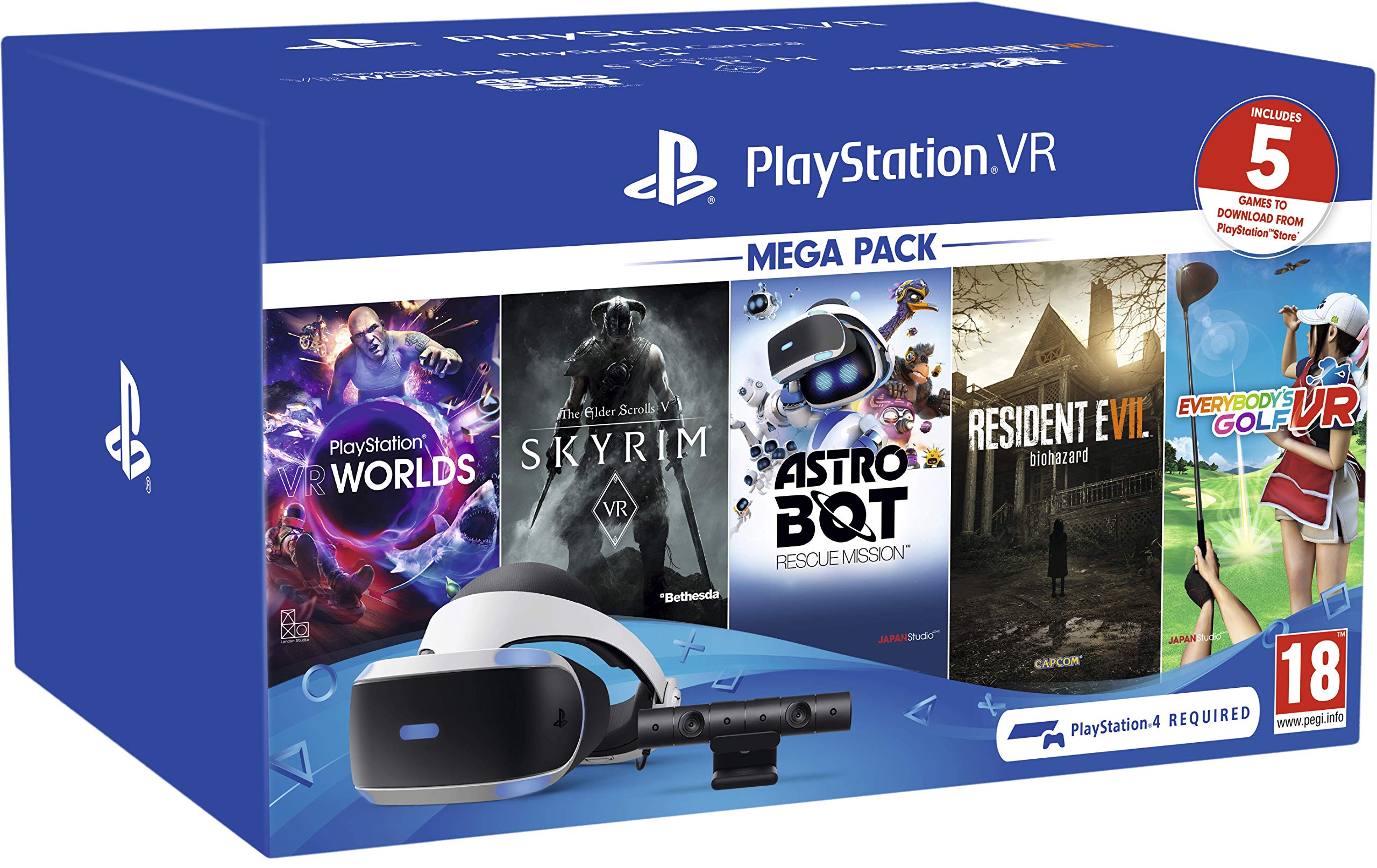 Amazon.com: PlayStation VR Mega Pack (PS4) : Video Games