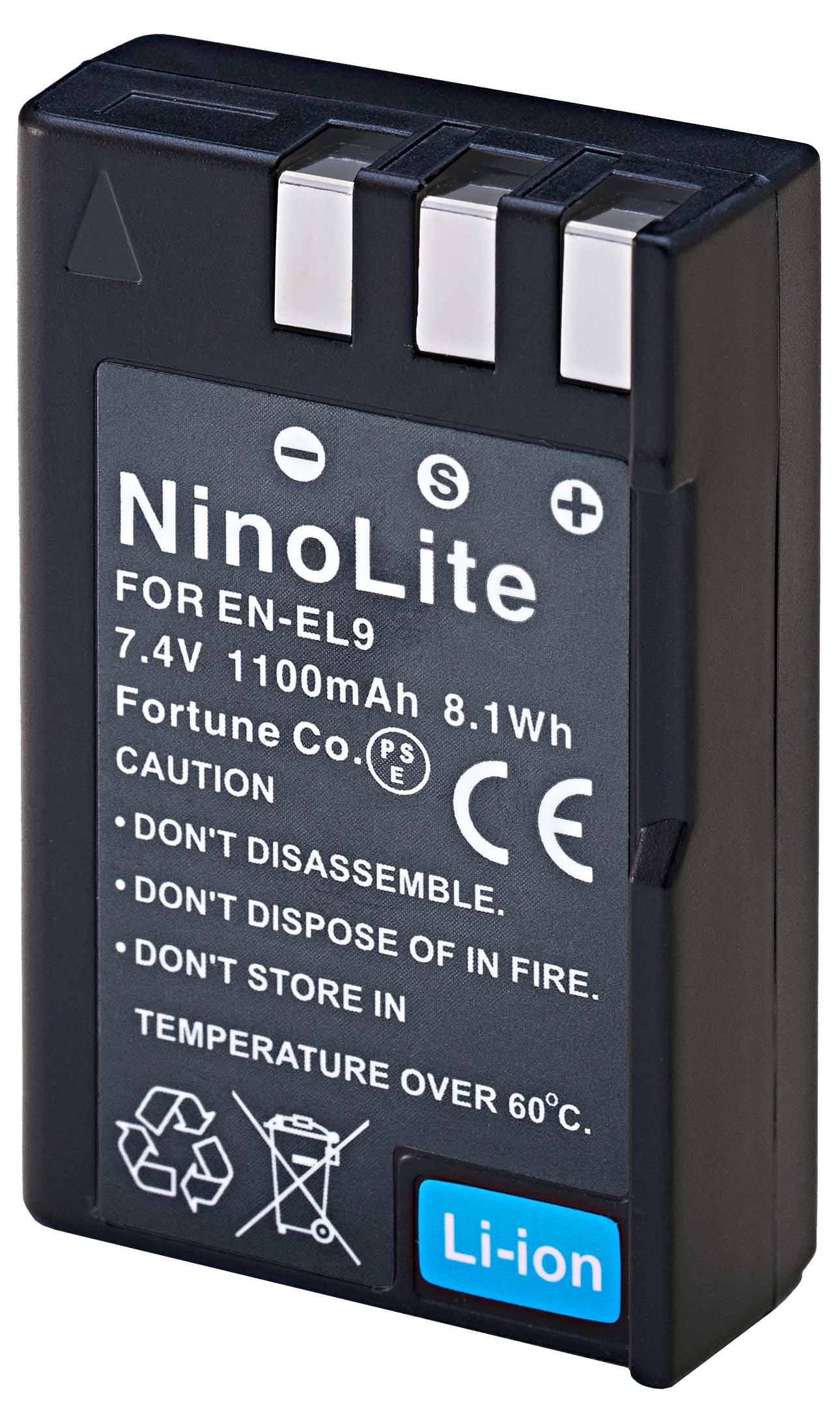 Amazon | NinoLite EN-EL9 EN-EL9a 互換 バッテリー ニコン D5000