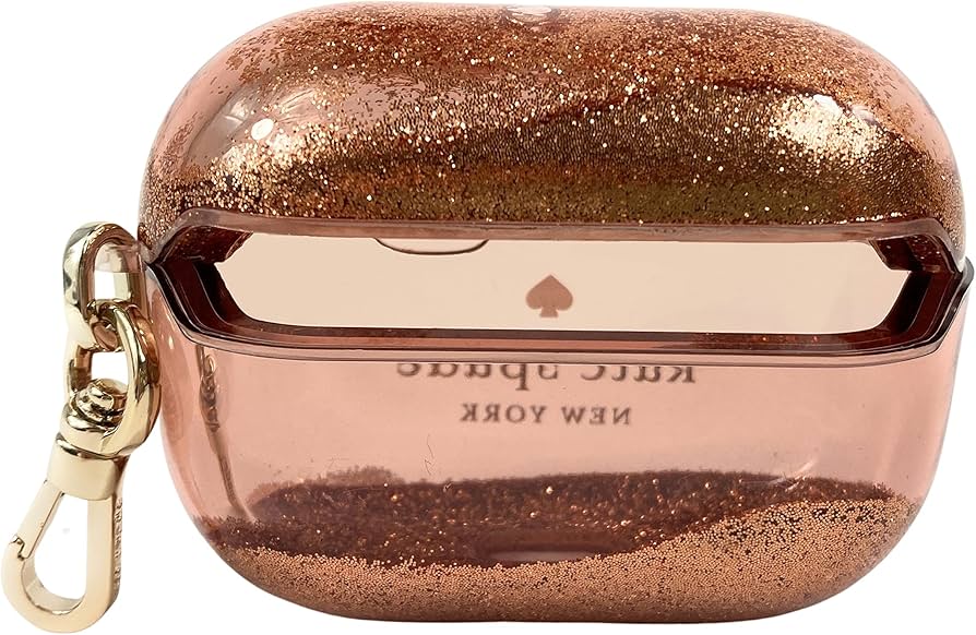 Amazon | Kate Spade New York Liquid Glitter Airpods Pro Case (Rose