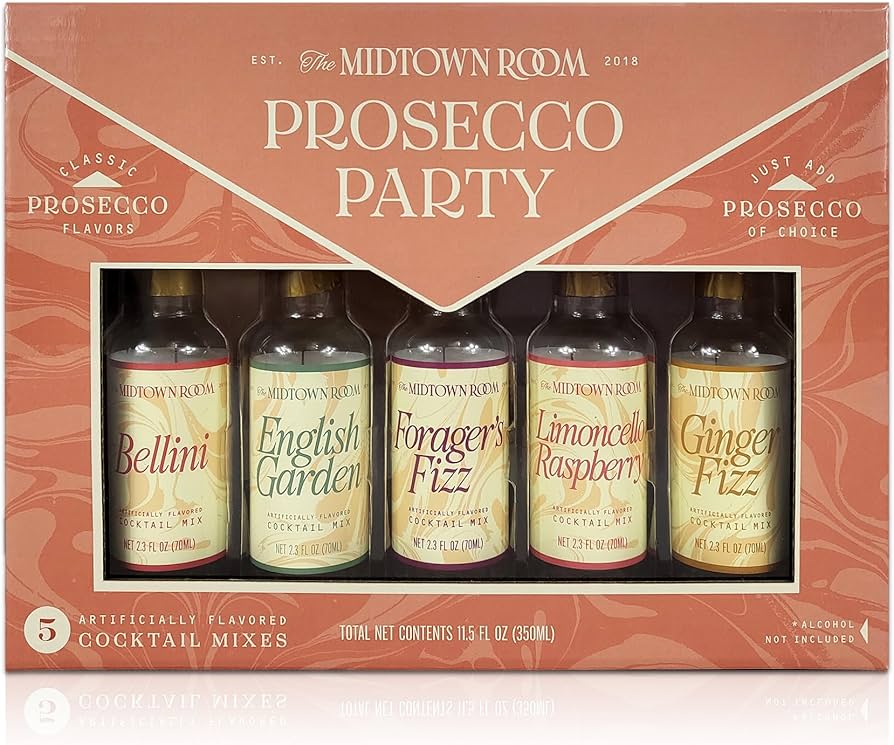 Amazon.com : Midtown Room Prosecco Party 5pk – Premium cocktail