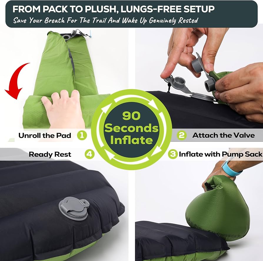 Amazon.co.jp: Gear Doctors 超軽量 エアーマット ApolloAir