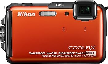 Amazon | Nikon デジタルカメラ COOLPIX AW110 防水18m 耐衝撃2m