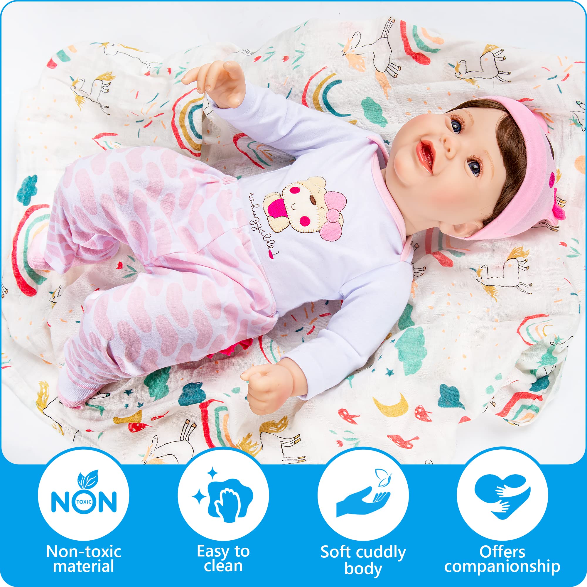 Amazon | Assistex リボーンベビードール - 22インチ 認知症の高齢者の