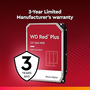 Amazon.com: Western Digital 14TB WD Red Plus NAS Internal Hard