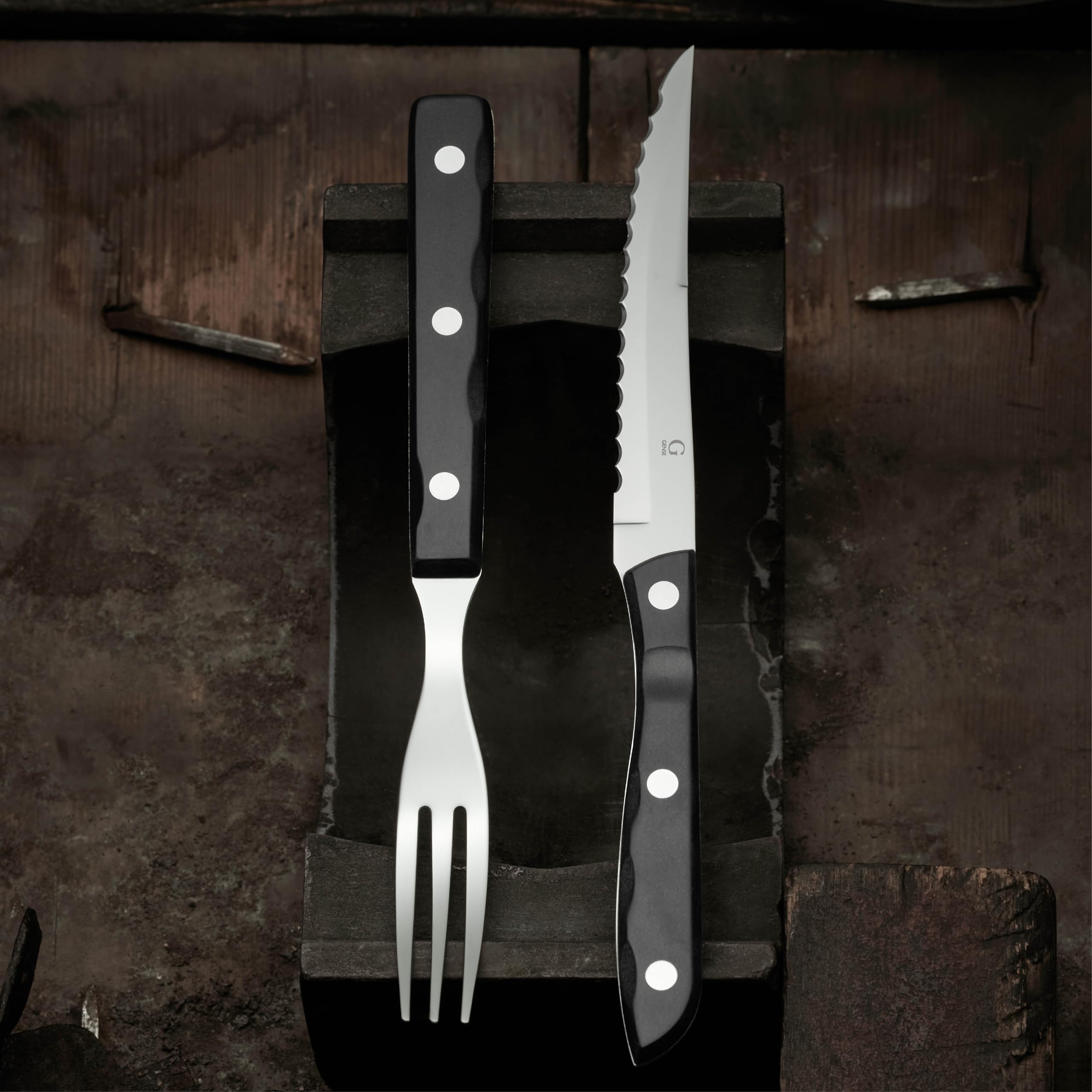 Amazon.co.jp: ゲンセ GENSE ナイフ フォーク セット カトラリー