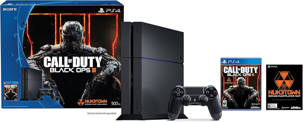 Amazon.com: PlayStation 4 500GB Console - Call of Duty Black Ops
