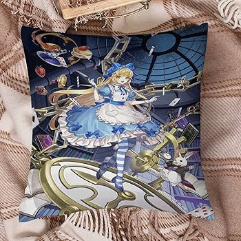 Amazon｜不思議の国のアリス 枕カバー 抱き枕 4点セット ピローケース