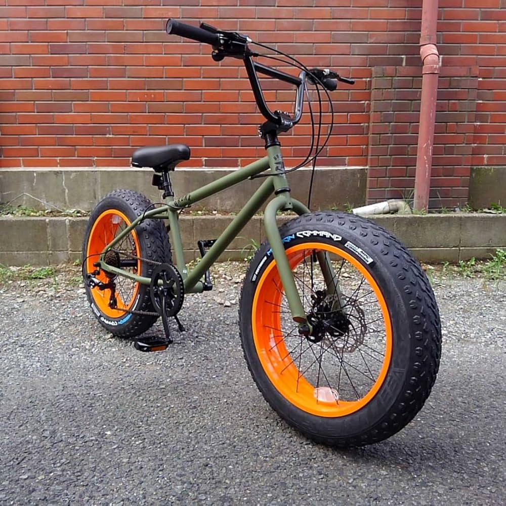 Amazon | ブロンクス ファットバイク レインボー ビーチクルーザー 20