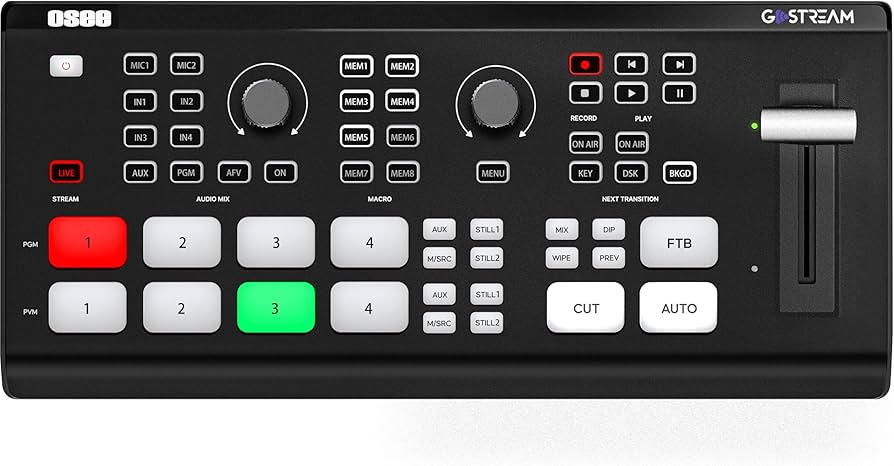 Amazon.co.jp: Osee GoStream Deck ビデオスイッチャー ライブ