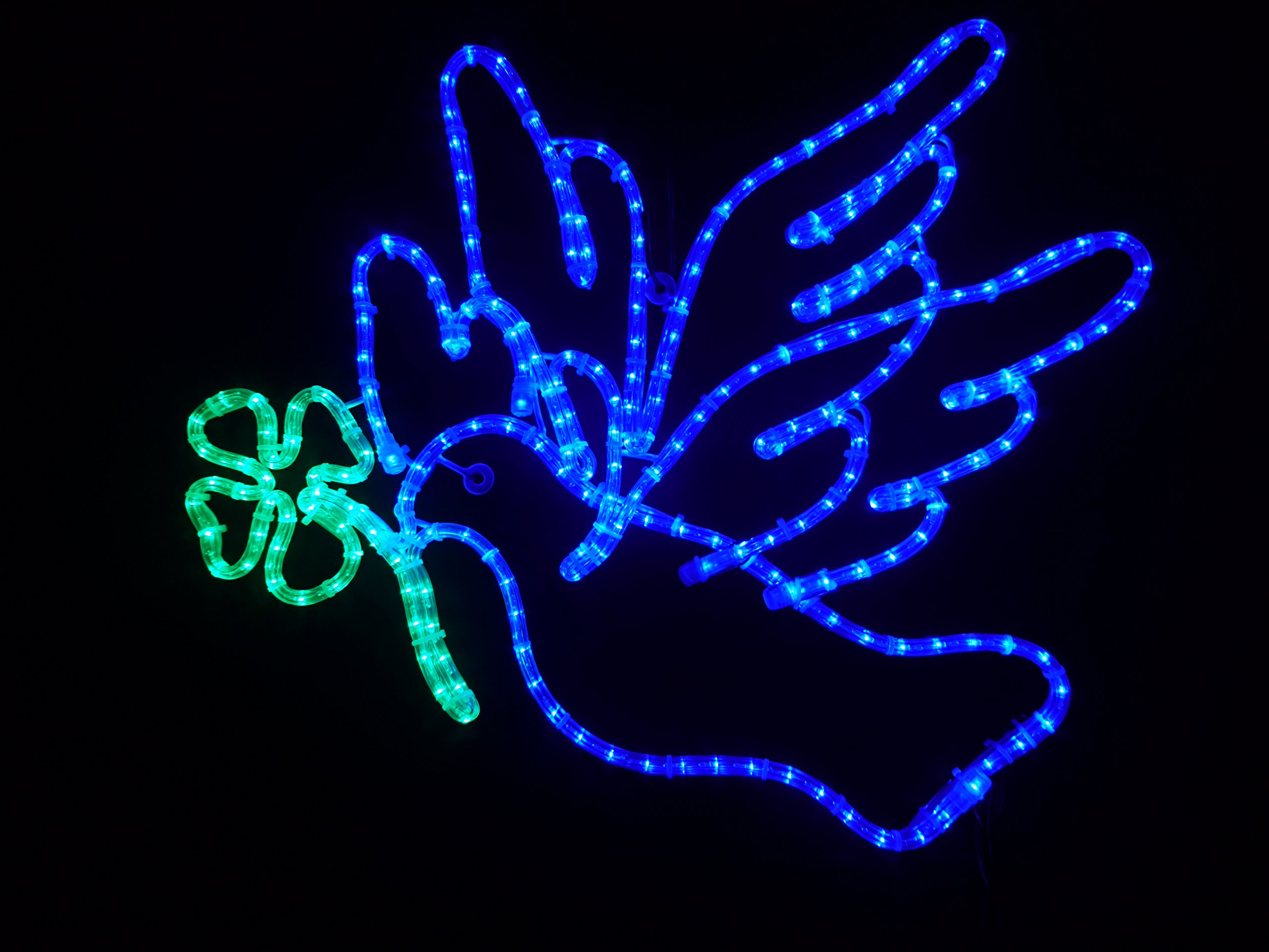 Amazon.co.jp: 青い鳥 四つ葉 クローバー イルミネーション モチーフ