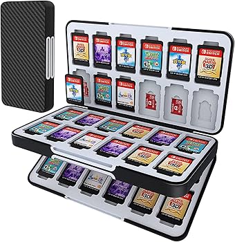 Amazon.co.jp: Switchカードケース 48枚ソフトケース＆24枚マイクロSD
