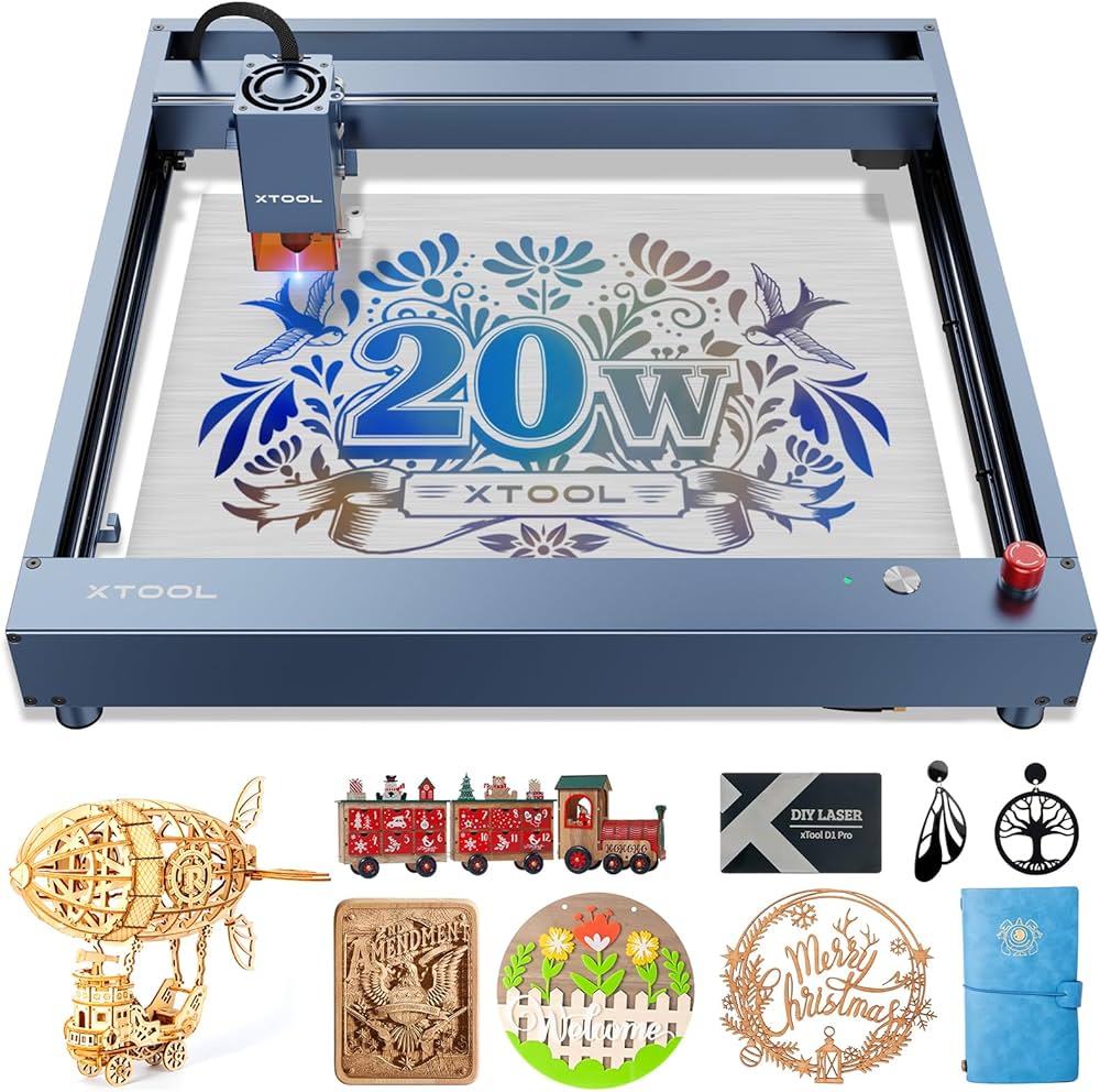 Amazon | xTool D1 Pro レーザー彫刻機 20Wレーザー高出力 家庭用 金属