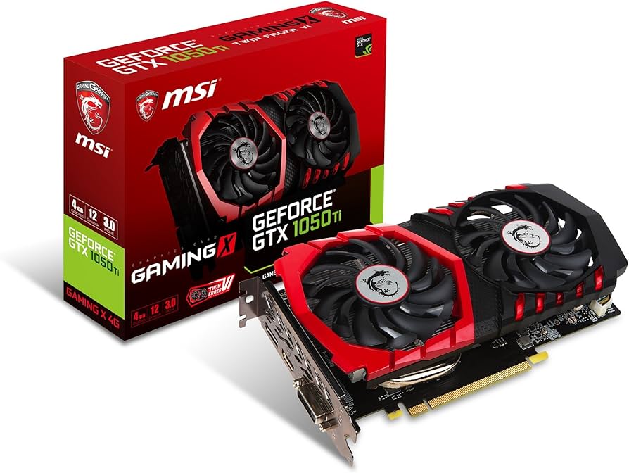 Amazon.com: msi Computer Video Graphic Cards GeForce GTX 1050 TI