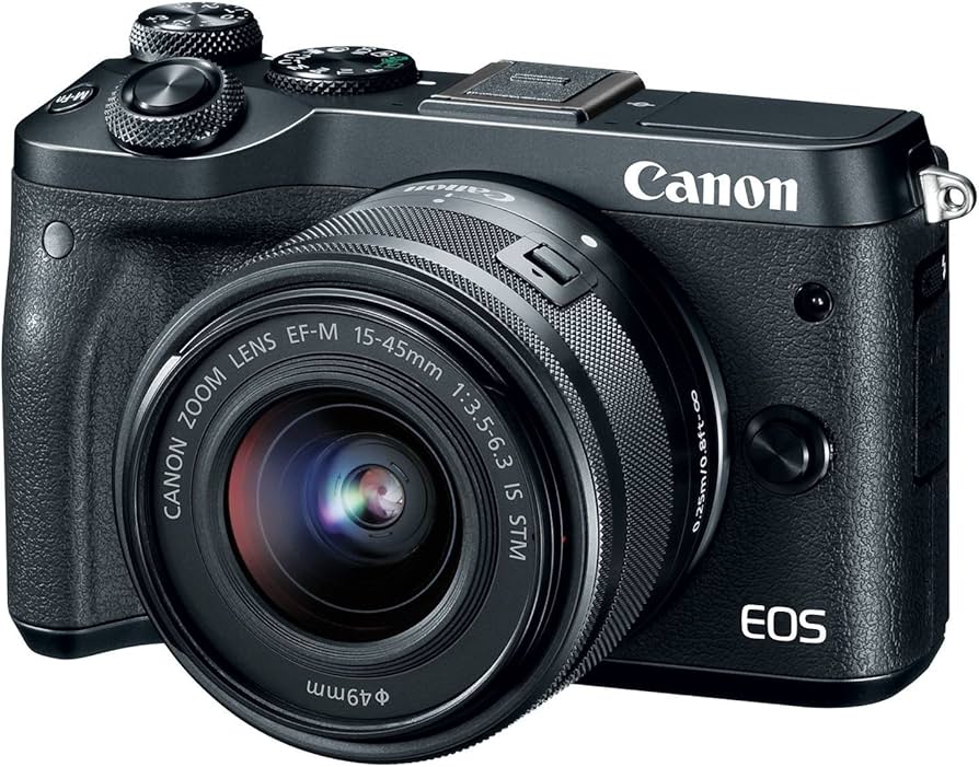 Amazon.com : Canon EOS M6 Lens Kit Black : Electronics