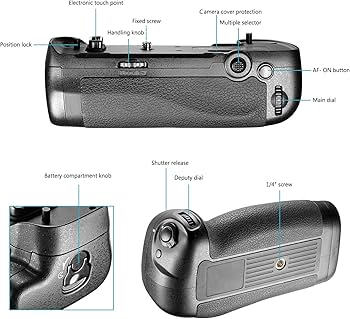 Amazon | Neewer バッテリーグリップ D500カメラに対応 ｢MB-D17の交換
