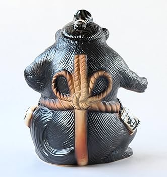 Amazon.co.jp: 陶里『信楽焼』横綱狸 11号 A108-03 : ホーム＆キッチン