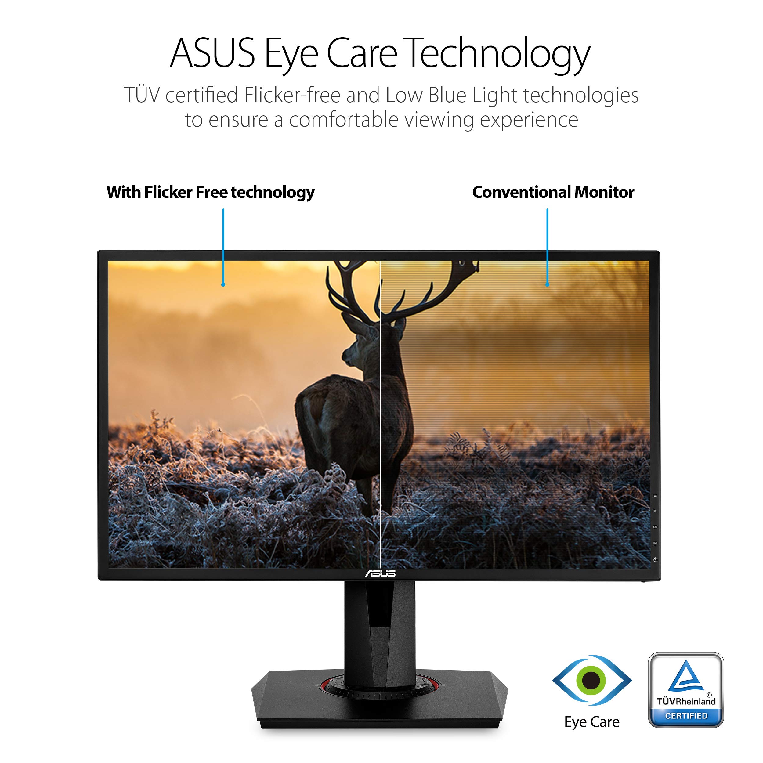 Amazon.co.jp: Asus VG248QG 24” G-Sync Compatible Gaming Monitor