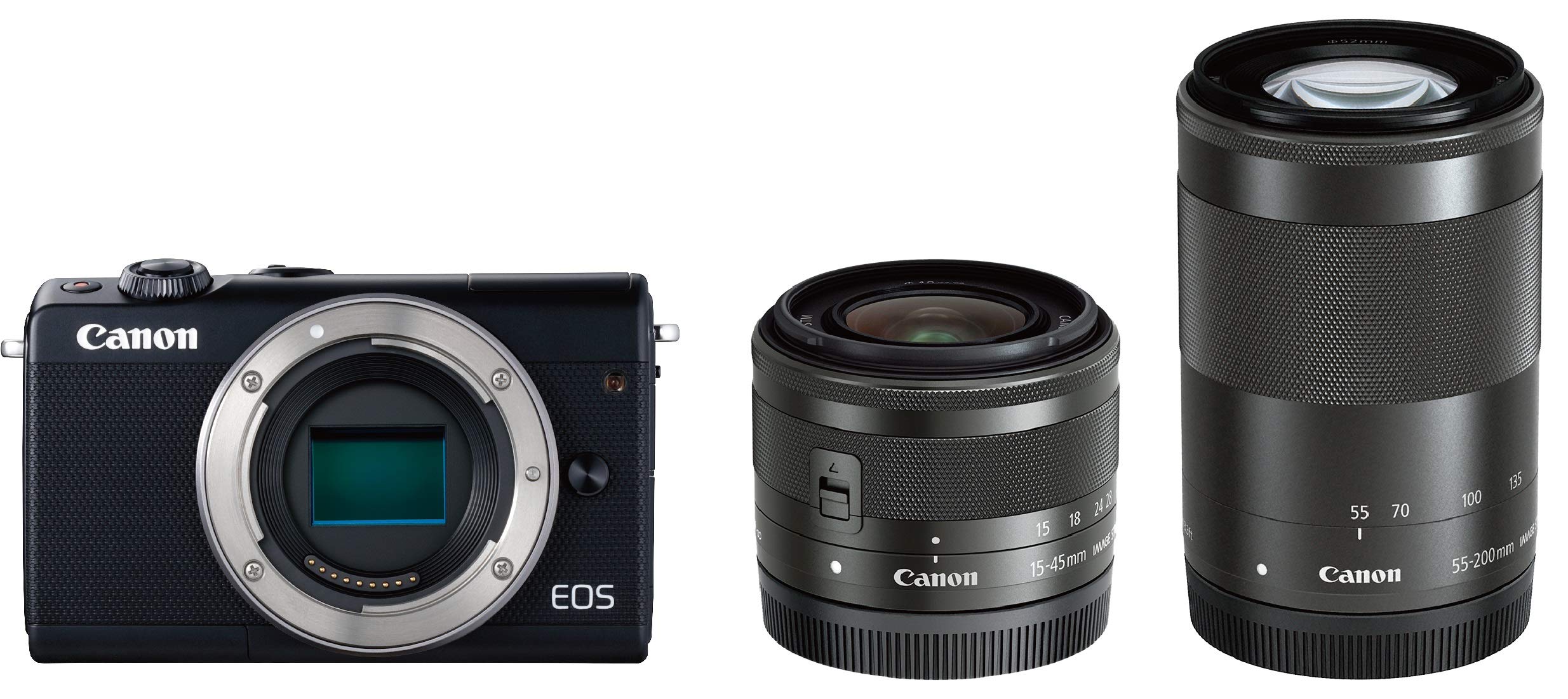Amazon | Canon ミラーレス一眼カメラ EOS M100 ダブルズームキット