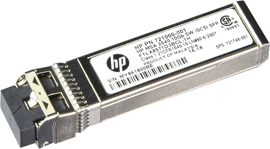 Amazon.com: HP MSA 2040 10Gb Short Wave iSCSI SFP+ 4-Pack