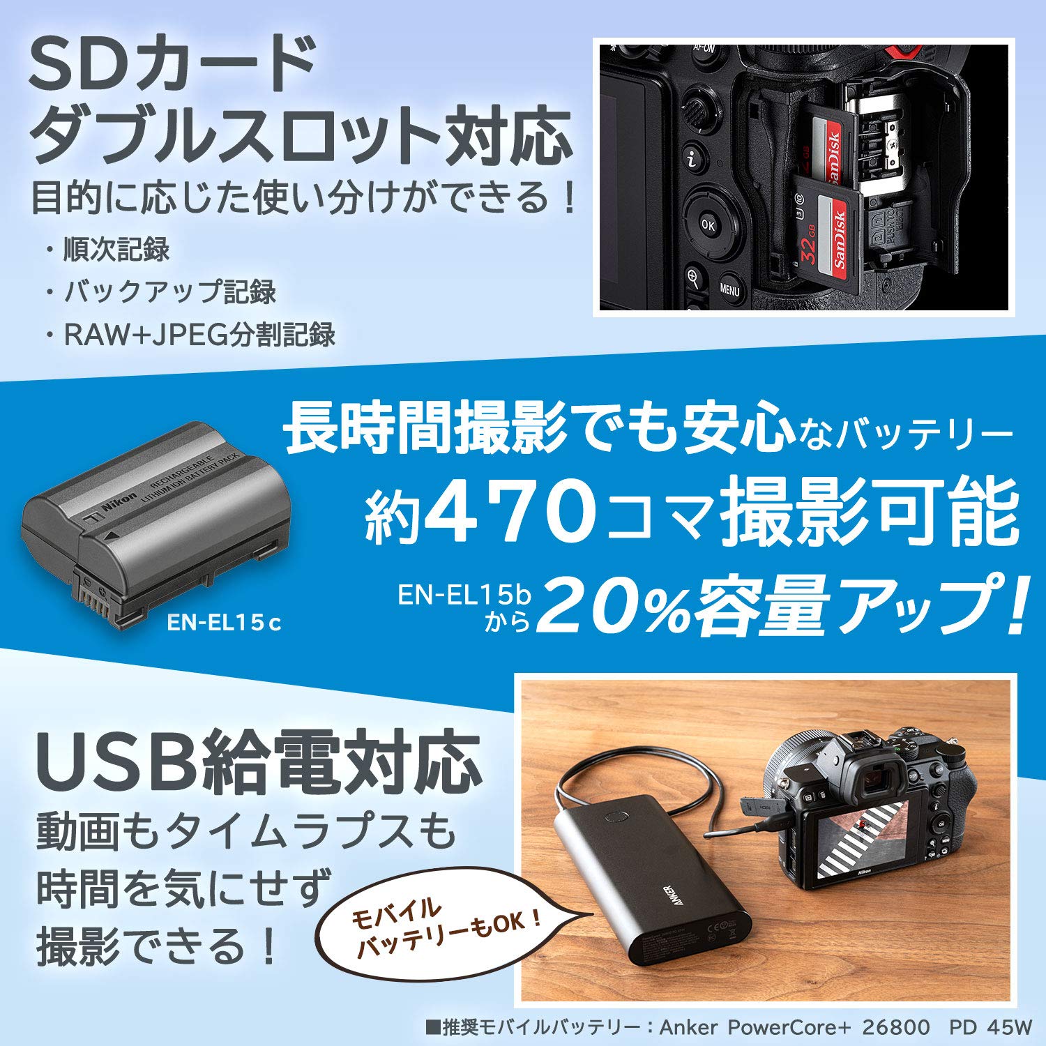 Amazon | Nikon ミラーレス一眼カメラ Z5 ボディ ブラック | ミラー