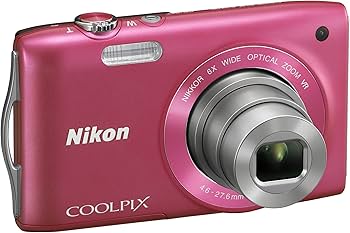 Amazon.com : Nikon COOLPIX S3300 16 MP Digital Camera with 6x Zoom