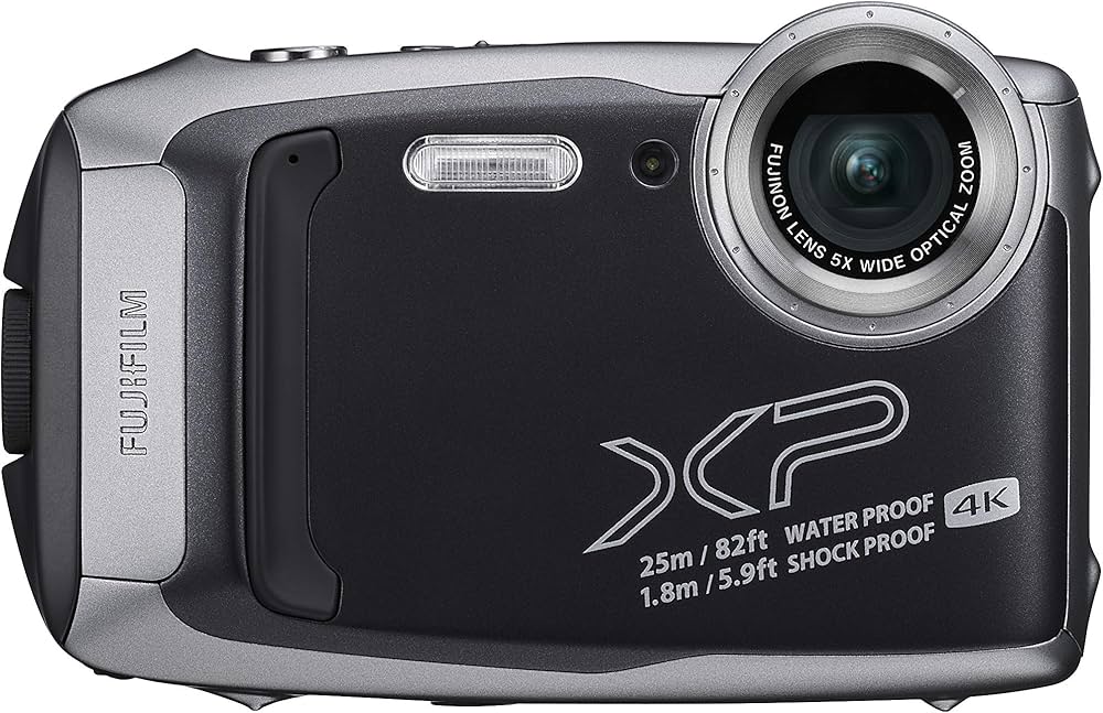 Amazon | 富士フイルム(FUJIFILM) 防水カメラ XP140 ダークシルバー FX