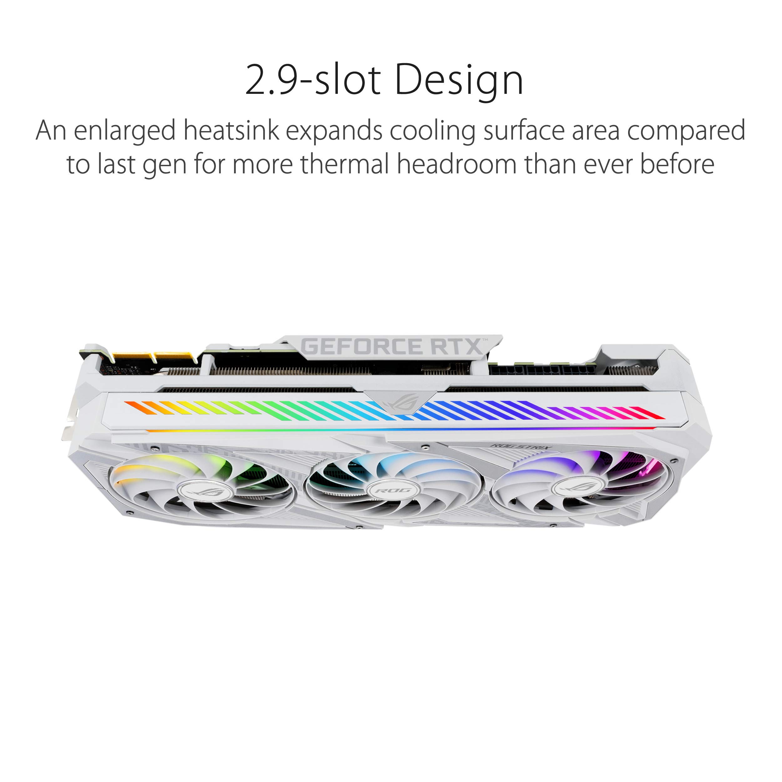 Amazon | ASUS ROG STRIX NVIDIA GeForce RTX™ 3090 ホワイト OC