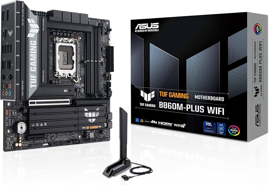 Amazon.com: ASUS TUF Gaming B860M-PLUS WiFi, Intel mATX