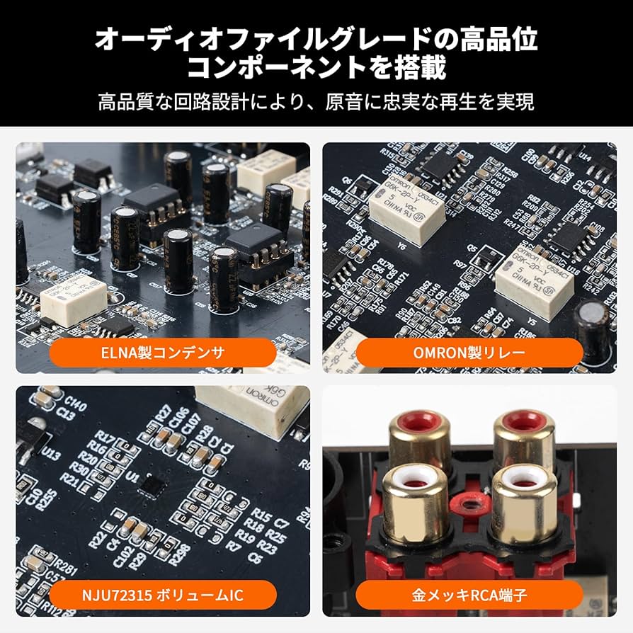 Amazon.co.jp: Fosi Audio ZP3 Preamp : Electronics