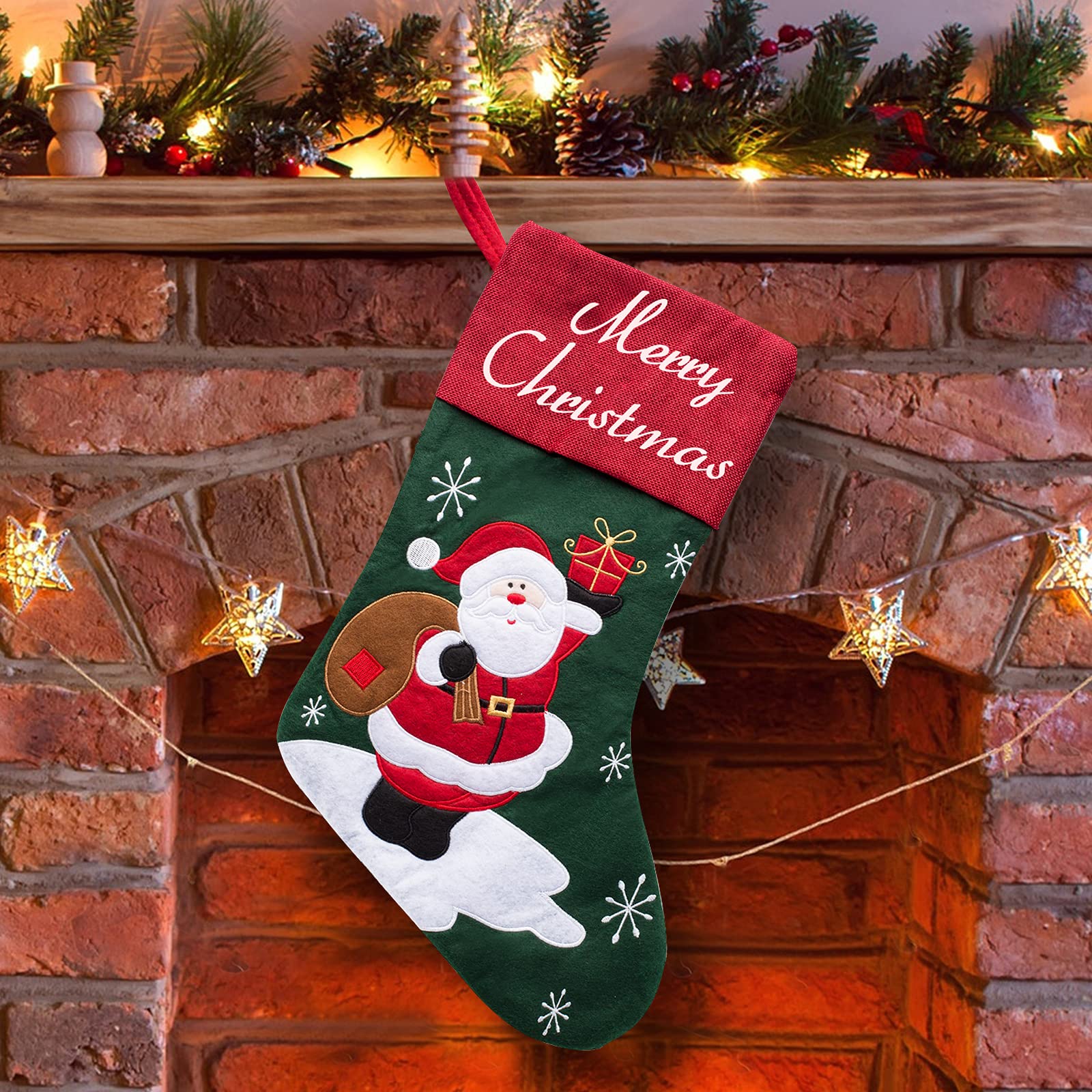 Amazon.co.jp: クリスマス ストッキング、クリスマス ソックス、サンタ