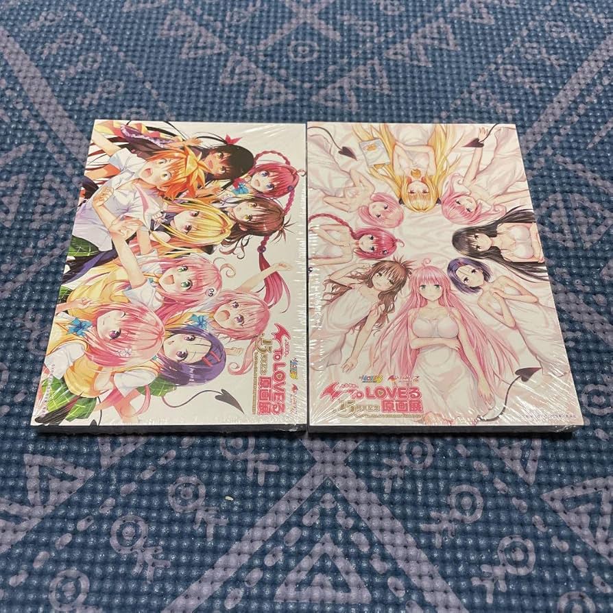 Amazon.co.jp: ToLOVEる 原画展 ポストカードブック A B セット