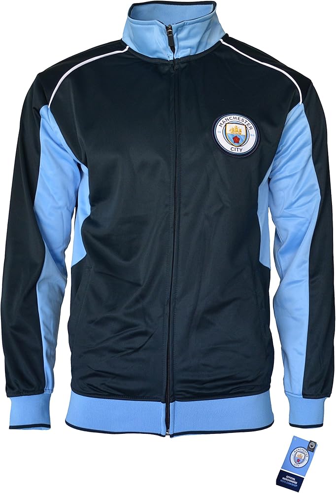 Amazon.com: Manchester City Jacket Track Soccer Adult Sizes Soccer
