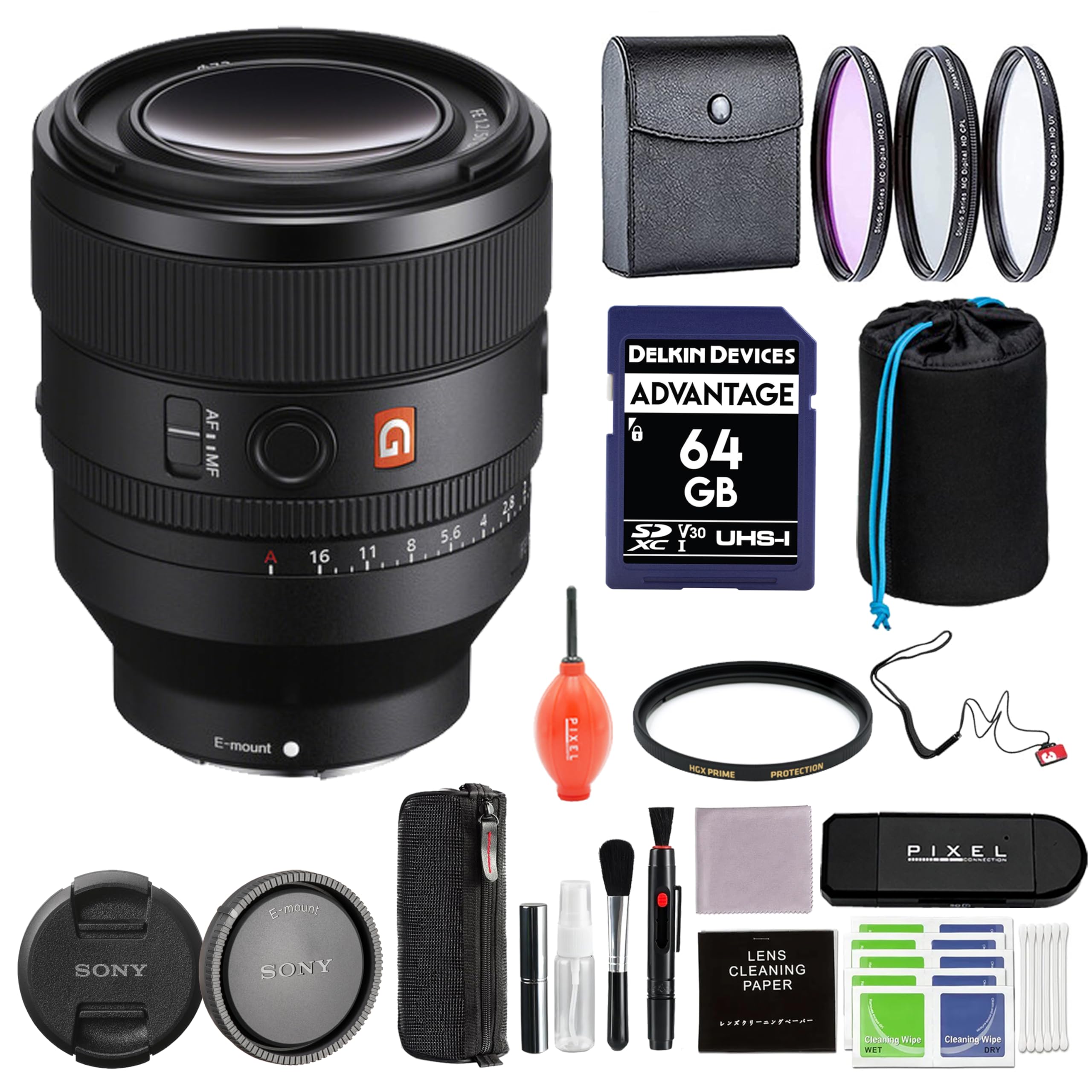 Amazon.com : Sony FE 50mm F1.2 GM (SEL50F12GM) Full-Frame Lens