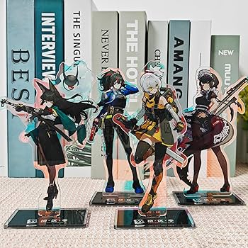 Rainteam Zenless Zone Zero Characters Acrylic Stand Figure