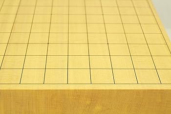 Amazon | 新榧将棋盤60号（6寸）駒+駒台セット【本つげ特上彫・水無瀬
