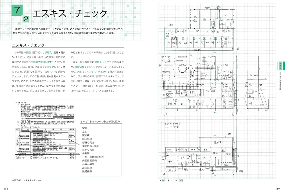 一級建築士 製図試験 独習合格テキスト 2024年版 | 雲母未来 |本