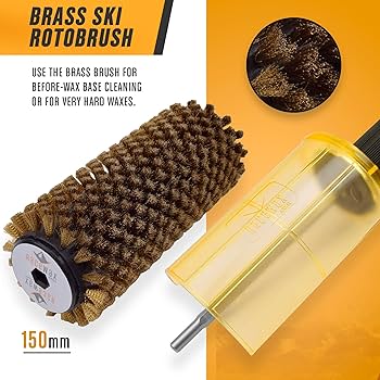Amazon | RaceWax 150mmワイドロトブラシスキーワックスキットスナップ